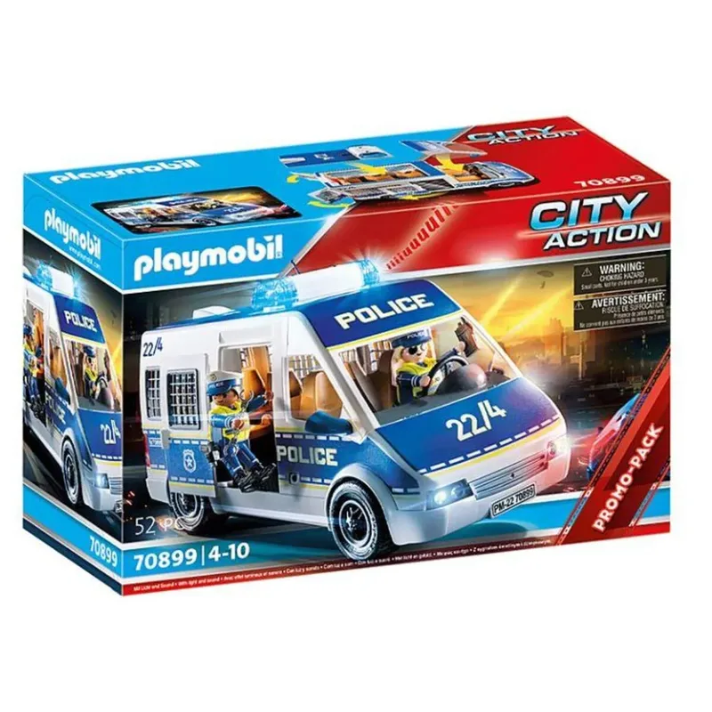 PLAYMOBIL® 70899 City Action - Polizei-Mannschaftswagen mit Licht und Sound van Playmobil – productfoto