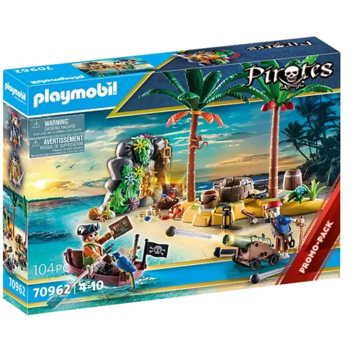 PLAYMOBIL® 70962 Pirates - Piratenschatzinsel mit Skelett von Playmobil – Produktfoto