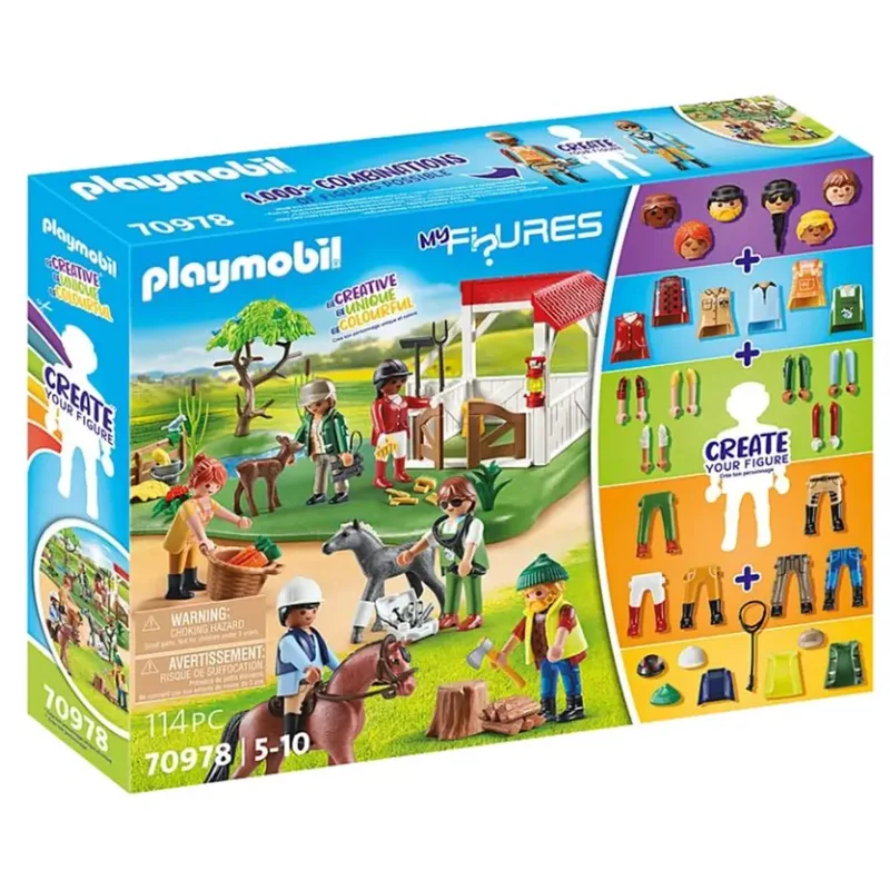 PLAYMOBIL® 70978 My Figures: Horse Ranch by Playmobil – product photo
