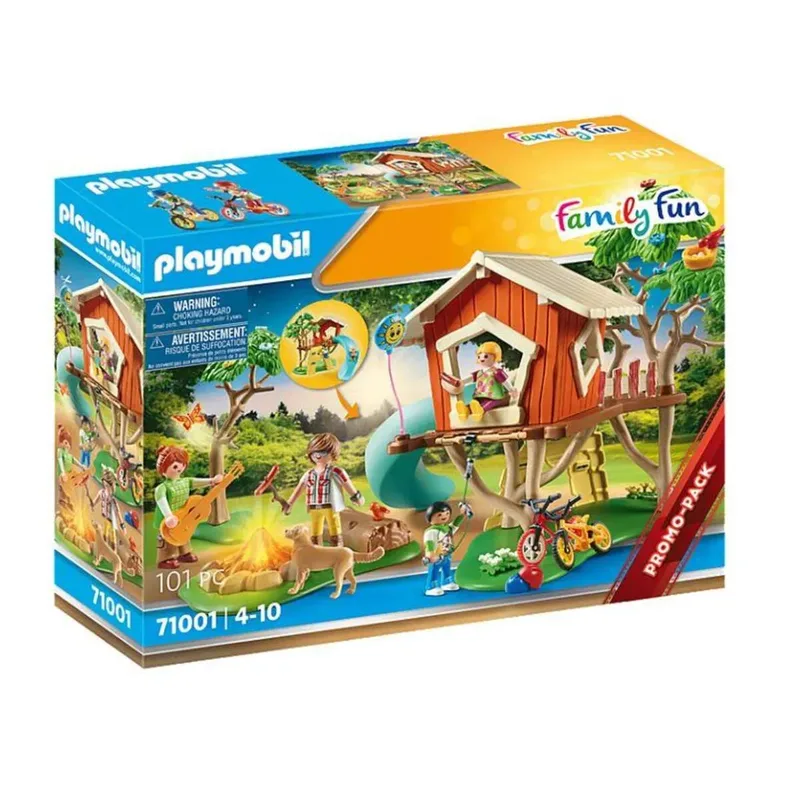PLAYMOBIL® 71001 Family Fun Abenteuer-Baumhaus mit Rutsche by Playmobil – product photo
