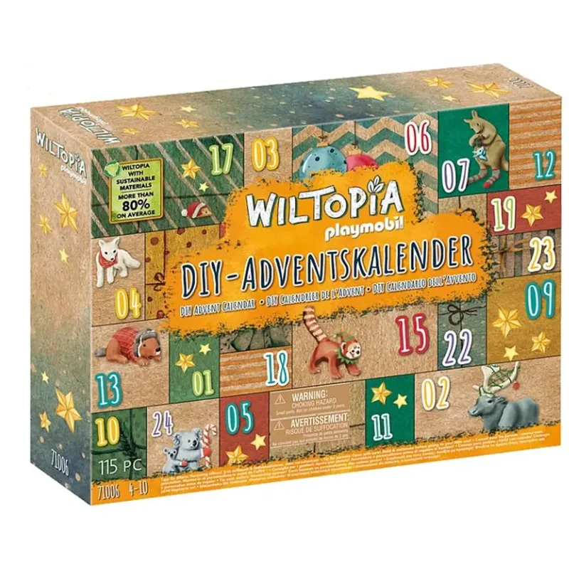 PLAYMOBIL® 71006 Wiltopia - DIY Adventskalender: Tierische Weltreise by Playmobil – product photo