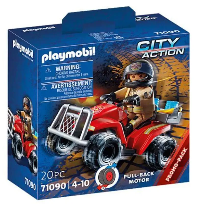 PLAYMOBIL® 71090 City Action Feuerwehr-Speed Quad van Playmobil – productfoto