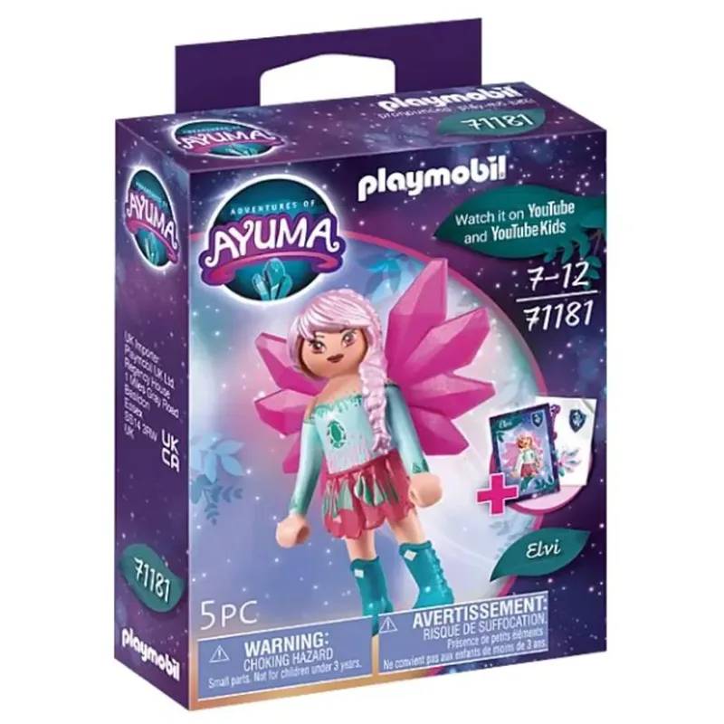 PLAYMOBIL® 71181 Adventures of Ayuma - Crystal Fairy Elvi by Playmobil – product photo