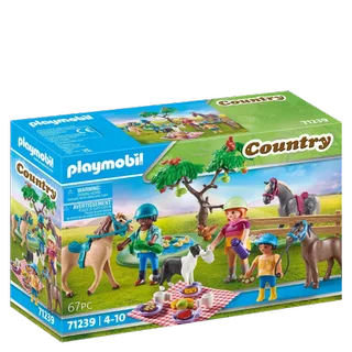 PLAYMOBIL® 71239 Country - Picknickausflug mit Pferden fra Playmobil – produktbillede 2 af 2