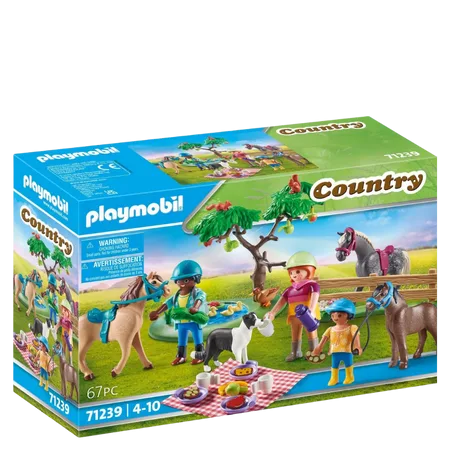 PLAYMOBIL® 71239 Country - Picknickausflug mit Pferden fra Playmobil – produktbillede 2 af 2