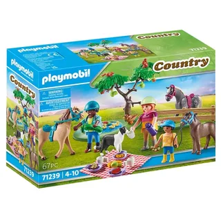 PLAYMOBIL® 71239 Country - Picknickausflug mit Pferden fra Playmobil – produktbillede 1 af 2