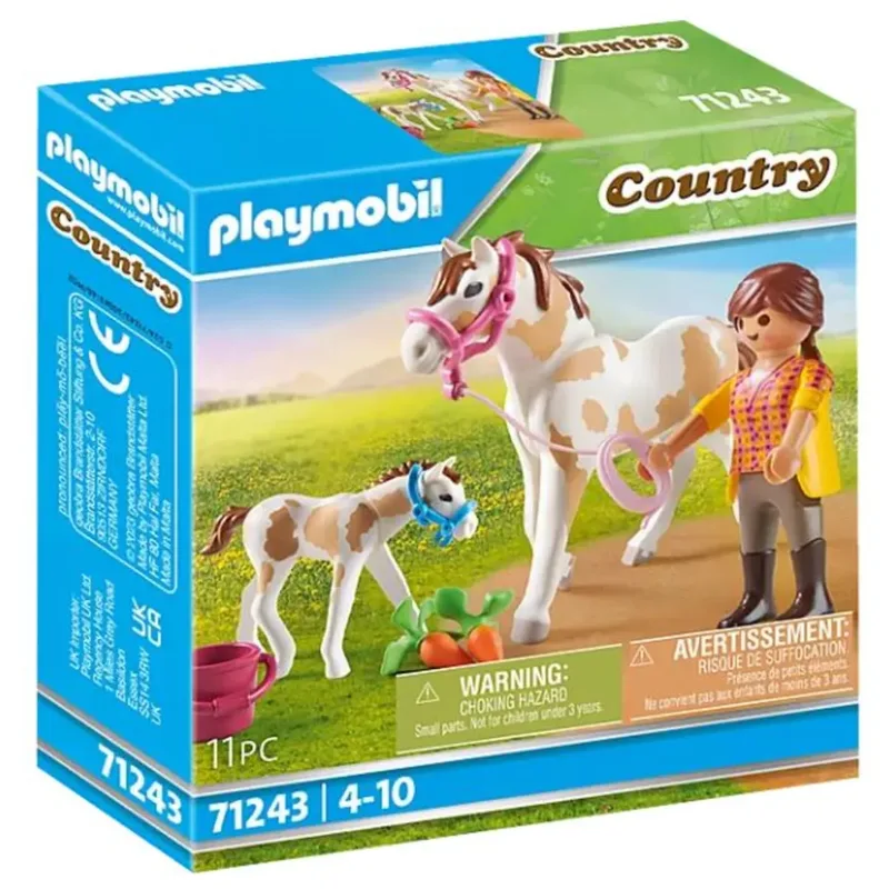 PLAYMOBIL® 71243 Country - Pferd mit Fohlen by Playmobil – product photo