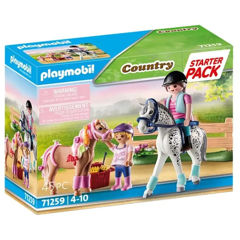 PLAYMOBIL® 71259 Starter Pack Pferdepflege by Playmobil – product photo