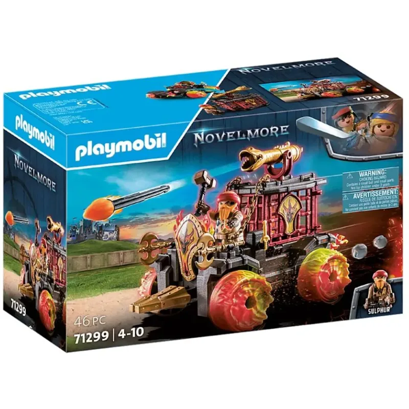 PLAYMOBIL® 71299 Novelmore - Burnham Raiders - Feuerkampfwagen by Playmobil – product photo