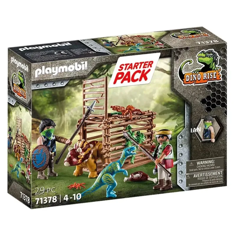 PLAYMOBIL® 71378 Dino Rise - Starter Pack Befreiung des Triceratops by Playmobil – product photo