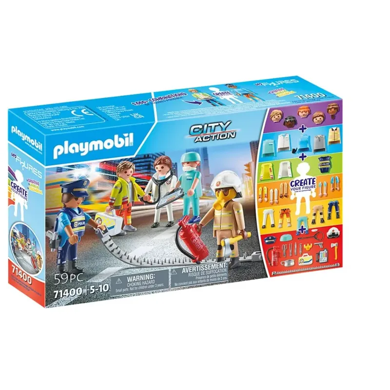PLAYMOBIL® 71400 My Figures: Rescue by Playmobil – product photo