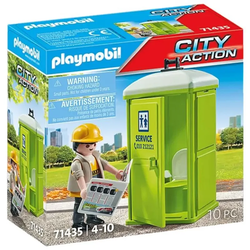 PLAYMOBIL® 71435 City Action - Mobile Toilette by Playmobil – product photo