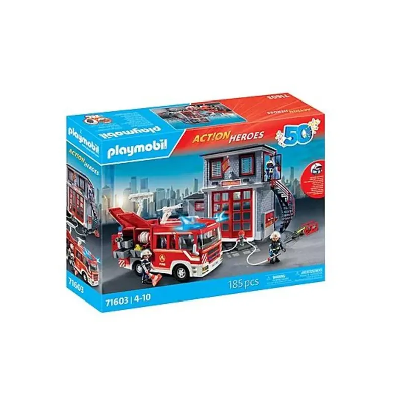 PLAYMOBIL® 71603 Act!on Heroes - Feuerwehr-Megaset von Playmobil – Produktfoto