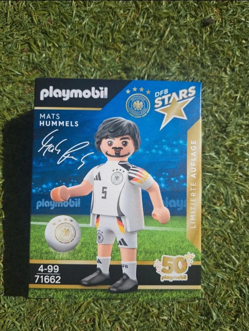 Playmobil 71662 duitse voetballer dfb stars Mats Hummels von Playmobil in Wit – Produktfoto
