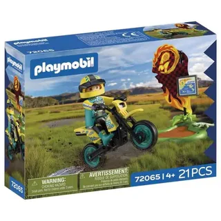 Jeu De Construction Off-road Motorcycle de Playmobil en Jaune – photo du produit 5 sur 5