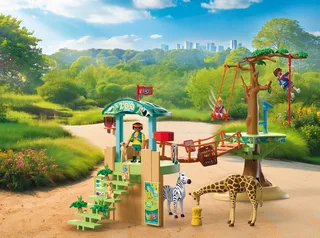 Playmobil – 72070 – Speelset – Zoo avontuur – 169 delen de Playmobil en Vert – photo du produit 5 sur 5