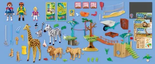 Playmobil – 72070 – Speelset – Zoo avontuur – 169 delen de Playmobil en Vert – photo du produit 4 sur 5