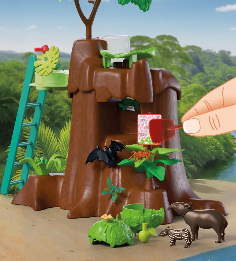 Playmobil – 72071 – Speelset – jungle – 86 delen de Playmobil en Multicolore – photo du produit 5 sur 5