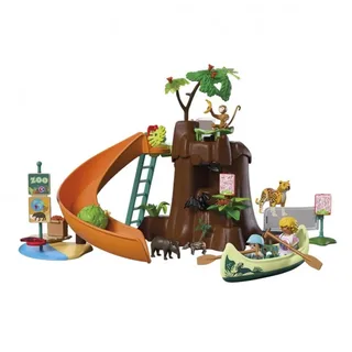 Playmobil – 72071 – Speelset – jungle – 86 delen de Playmobil en Multicolore – photo du produit 1 sur 5