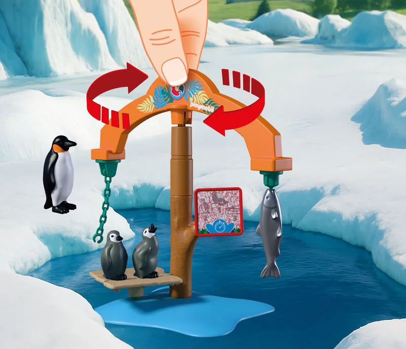 Playmobil – 72073 – Zoo speelset – ijsrijk – pooldieren de Playmobil en Multicolore – photo du produit 4 sur 5