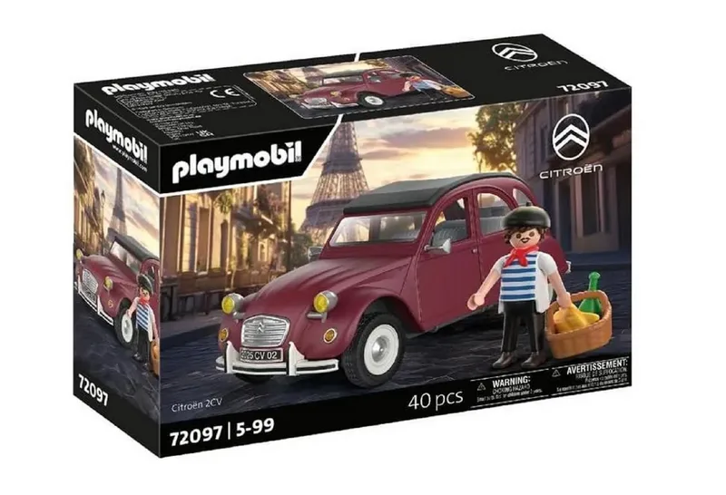 PLAYMOBIL 72097 Citroën 2CV Granat Exklusiv 5+ Konstruktions-Spielset by Playmobil – product photo