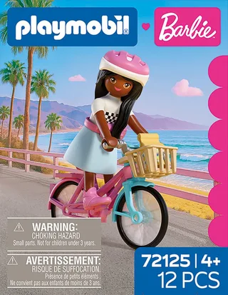 Jeu De Construction X Barbie Brooklyn 12 Pièces de Playmobil en Rose – photo du produit 4 sur 5
