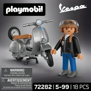 PLAYMOBIL® 80 jaar Vespa: originele stijl - P-72282 de Playmobil en Multicolore – photo du produit 2 sur 4