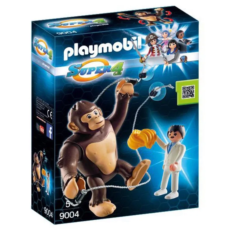 Playmobil 9004 Super 4 Reuzenaap Gonk / Singe géant Gonk von Playmobil in Multi colour – Produktfoto