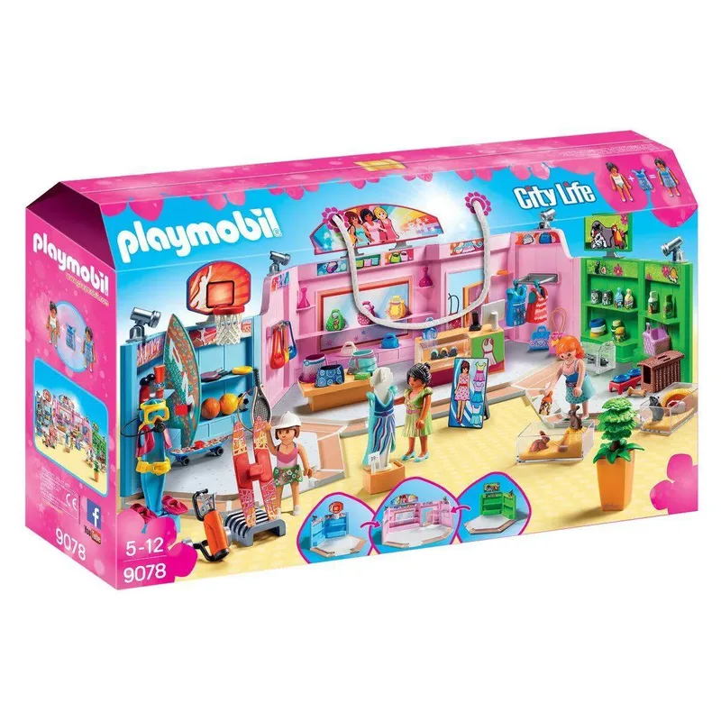 PLAYMOBIL® 9078 Einkaufspassage by Playmobil – product photo