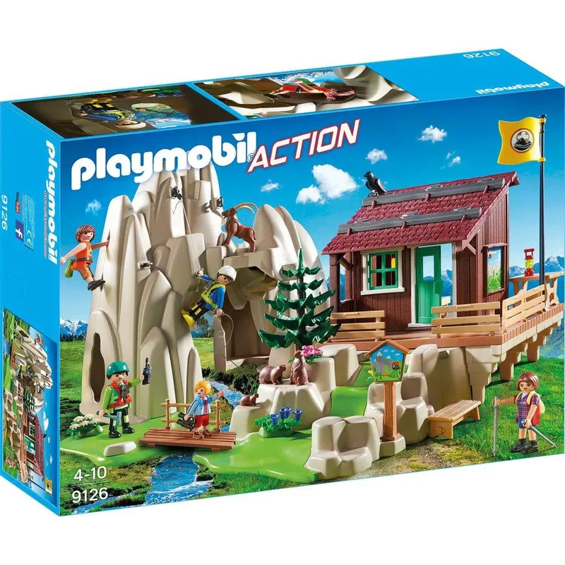 PLAYMOBIL® 9126 Kletterfels mit Berghütte by Playmobil – product photo