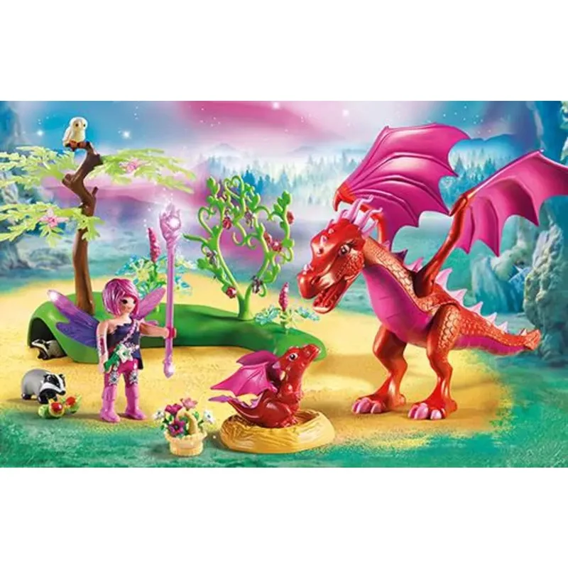 PLAYMOBIL® 9134 Drachenmama mit Baby by Playmobil – product photo