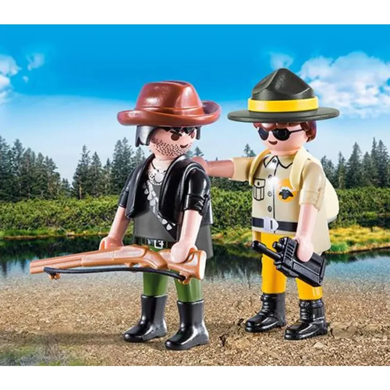 PLAYMOBIL® 9217 Duo Pack Ranger und Wilddieb van Playmobil – productfoto
