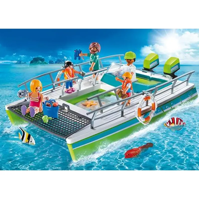 PLAYMOBIL® 9233 Glasbodenboot mit Unterwassermotor by Playmobil – product photo