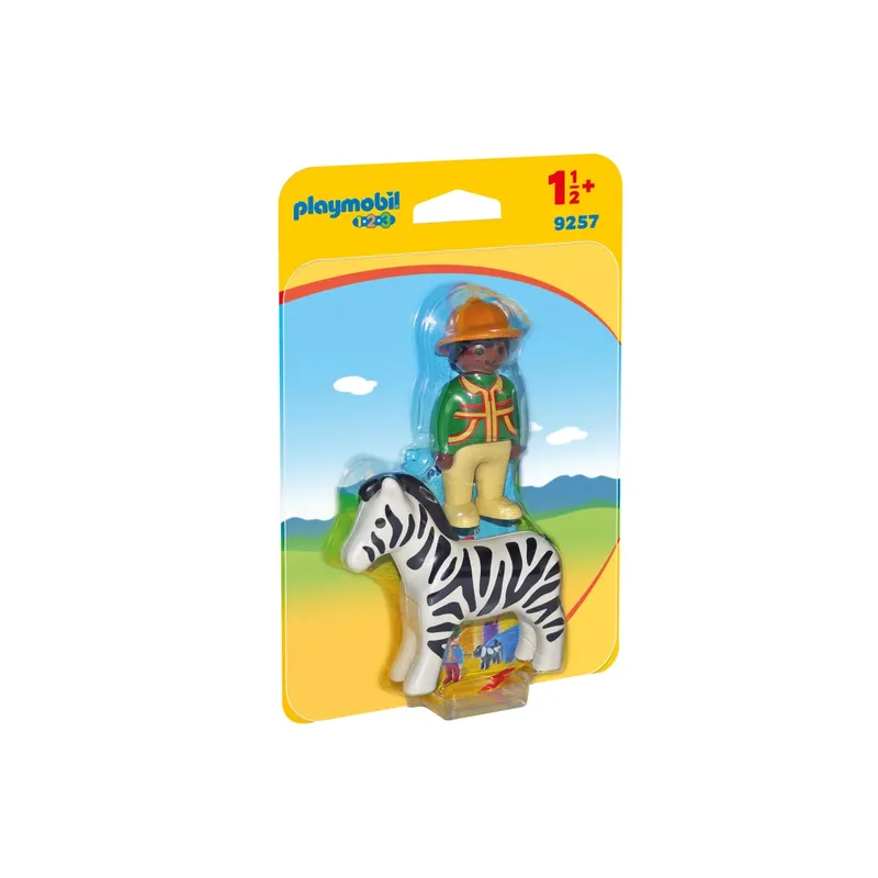 PLAYMOBIL® 9257 Ranger mit Zebra by Playmobil – product photo