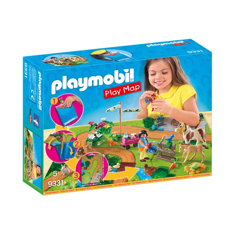 PLAYMOBIL® 9331 Play Map Ponyausflug by Playmobil – product photo