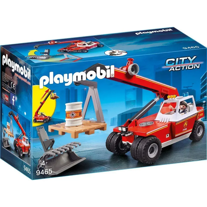 PLAYMOBIL® 9465 Feuerwehr-Teleskoplader van Playmobil – productfoto