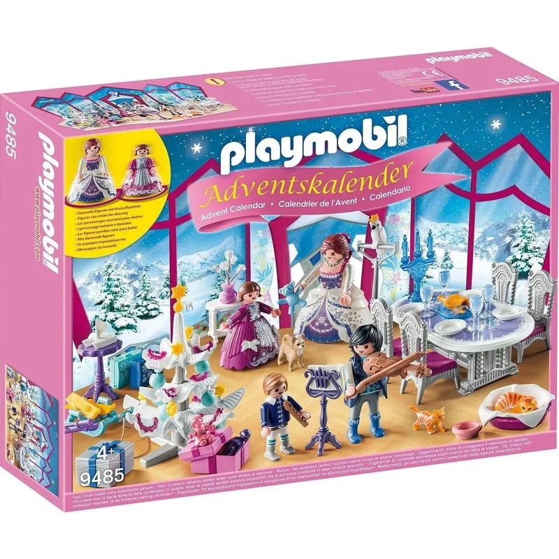 PLAYMOBIL® 9485 - Adventskalender "Weihnachtsball im Kristallsaal" van Playmobil – productfoto