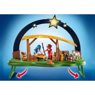 PLAYMOBIL 9494 Lichterbogen Weihnachtskrippe Neuheit de Playmobil – photo du produit 5 sur 6