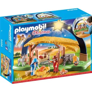 PLAYMOBIL 9494 Lichterbogen Weihnachtskrippe Neuheit de Playmobil – photo du produit 1 sur 6