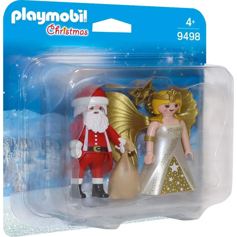 PLAYMOBIL® 9498 Duo Pack Weihnachtsmann und Engel van Playmobil – productfoto