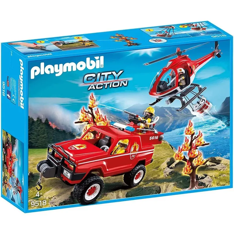 PLAYMOBIL® 9518 City Action Feuerwehr-Waldbrandeinsatz van Playmobil – productfoto