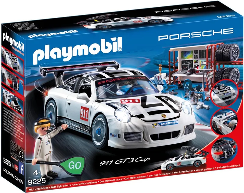 Porsche 911 GT3 Cup von Playmobil in Wit – Produktfoto