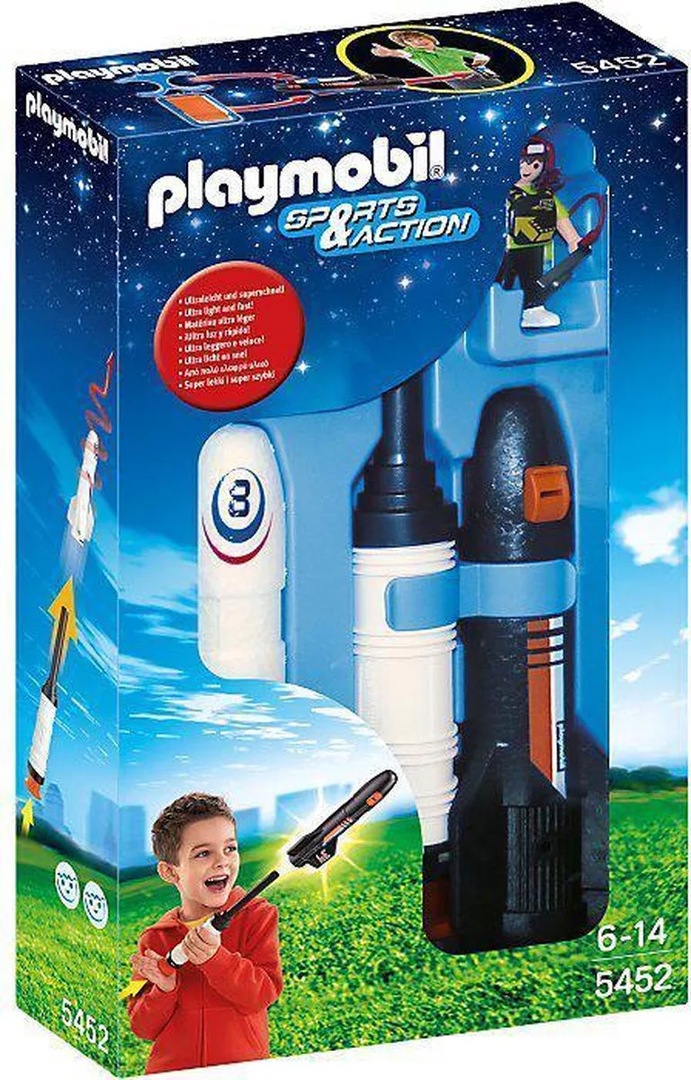 Power Rockets / Fusées à emporter von Playmobil in Zwart – Produktfoto