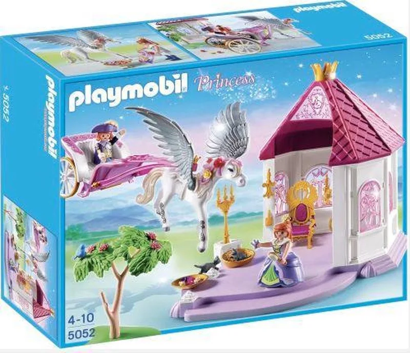 Princess 5052 Pegasus paard met Koningspaar by Playmobil in Wit – product photo