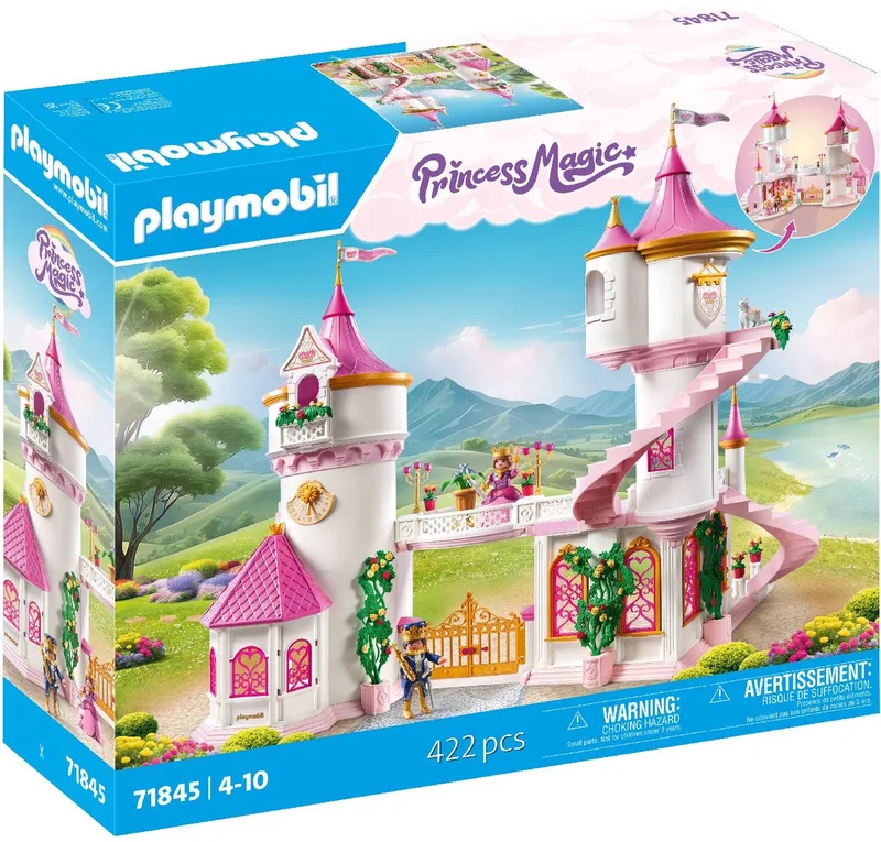 Princess Magic Prinsessenkasteel met koninklijk paar 71845 by Playmobil in Meerkleurig – product photo