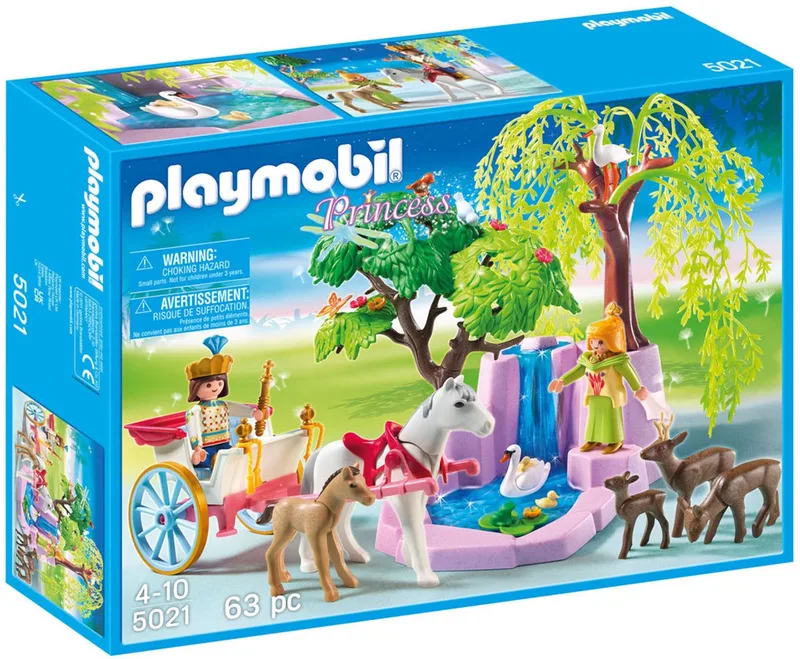 Prins en prinses met Koets en Waterval - 5021. by Playmobil in Multicolor – product photo