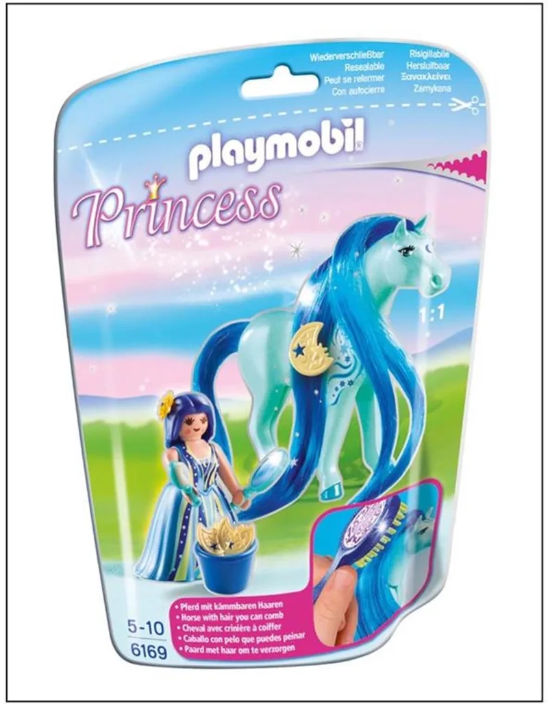 Prinses Luna met paard om te verzorgen - 6169 von Playmobil in Meerkleurig – Produktfoto