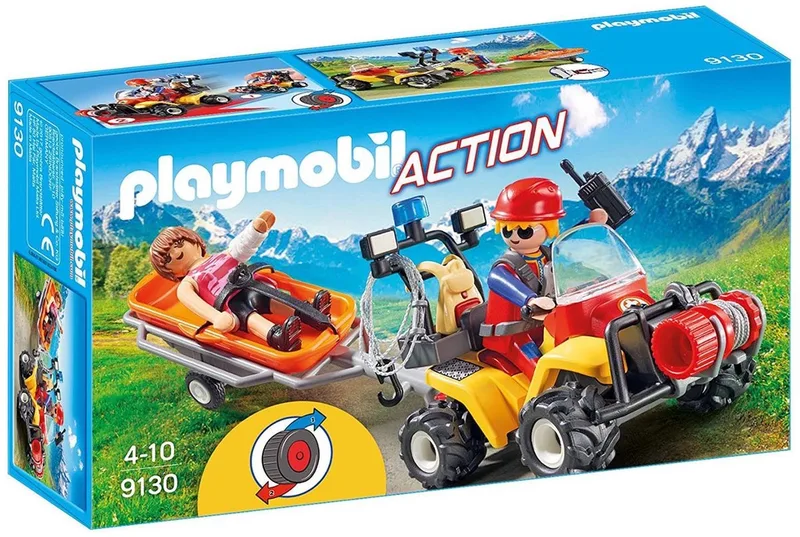 Reddingsquad met draagberrie - 9130 von Playmobil in Multicolor – Produktfoto