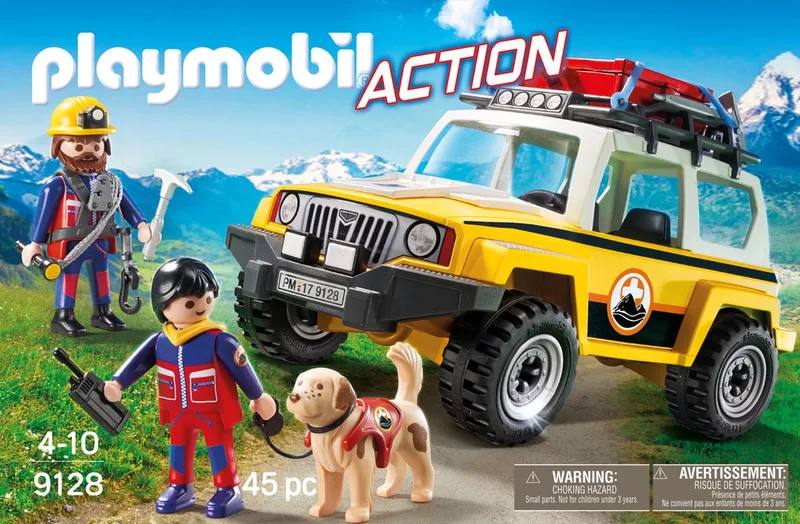Reddingswerkers met terreinwagen - 9128 von Playmobil in Geel – Produktfoto