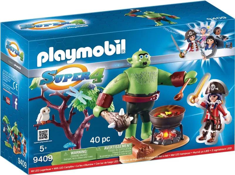 Reuzetrol met Ruby - 9409 von Playmobil in Zwart – Produktfoto